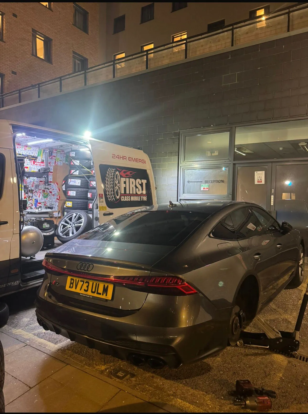Tyre repair in London